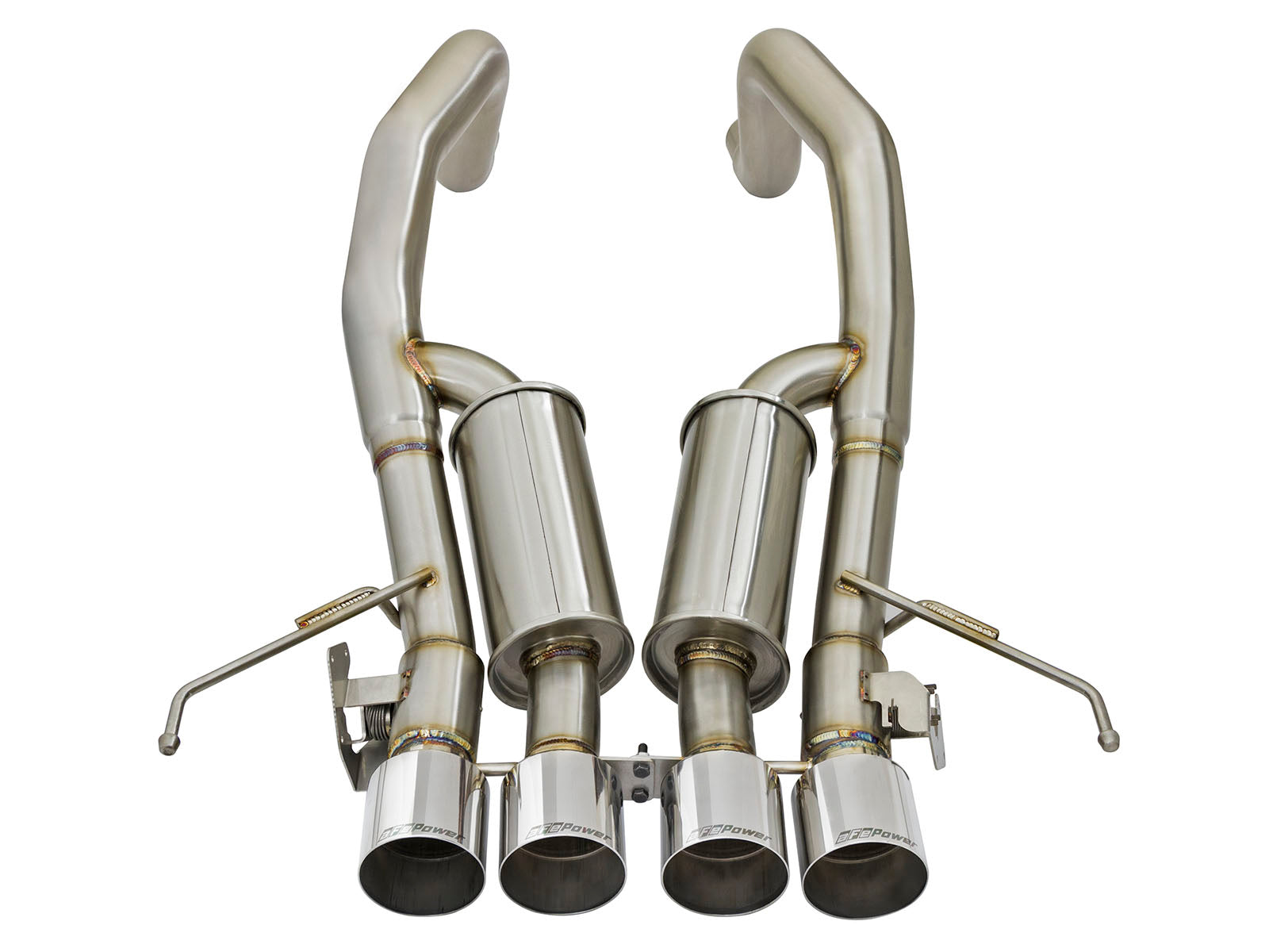 aFe MACH Force-Xp 3in-2.5in 304 SS Axle-Back Exhaust | Chevy Corvette Z06 (15-17) (49-34082-P)
