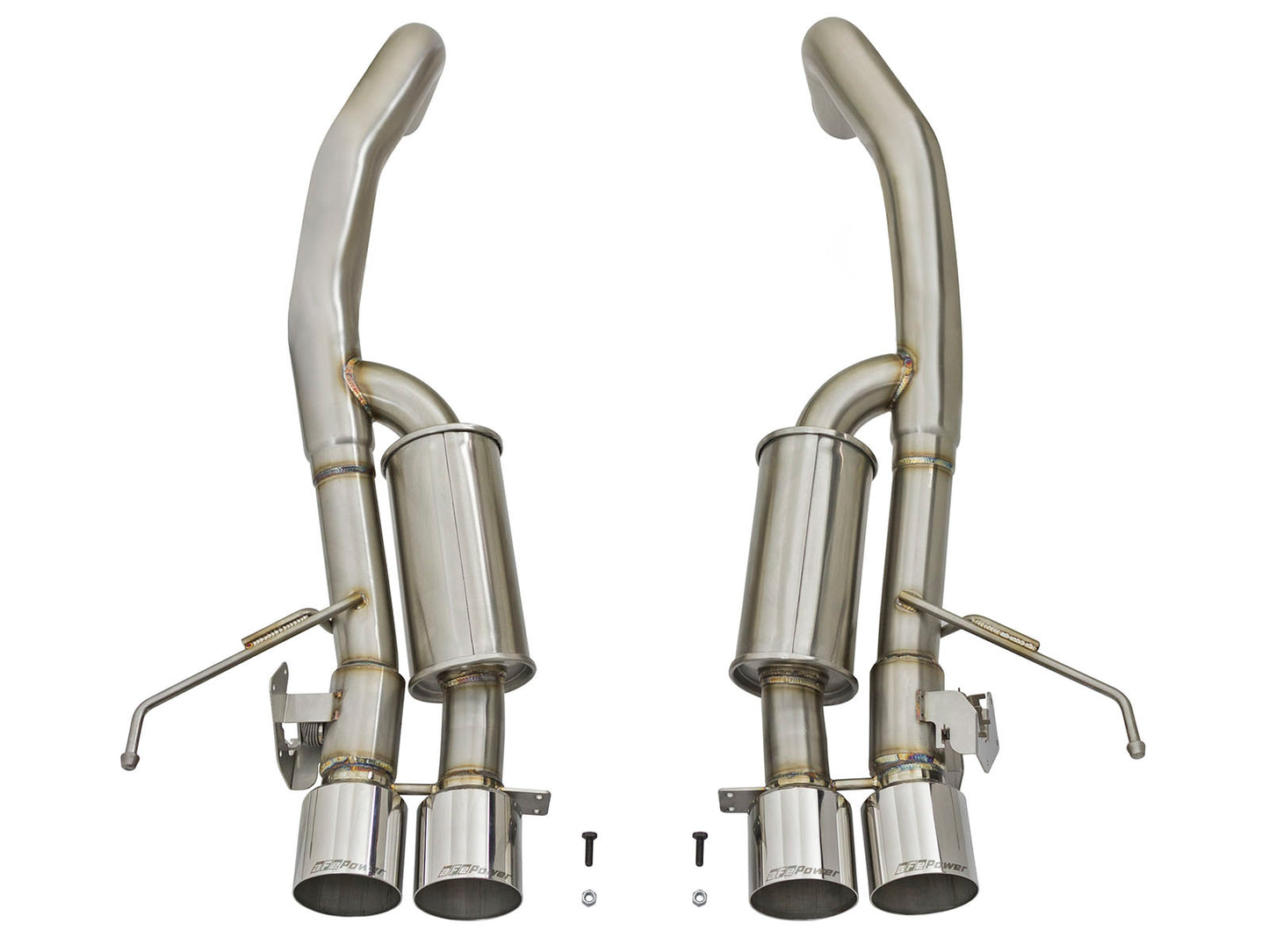 aFe MACH Force-Xp 3in-2.5in 304 SS Axle-Back Exhaust | Chevy Corvette Z06 (15-17) (49-34082-P)