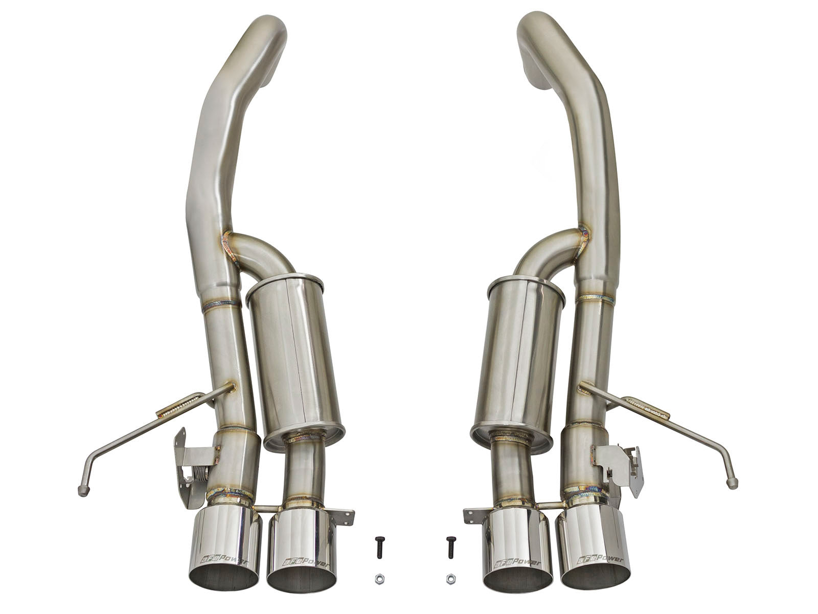 aFe MACH Force-Xp 3in-2.5in 304 SS Axle-Back Exhaust | Chevy Corvette Z06 (15-17) (49-34082-P)