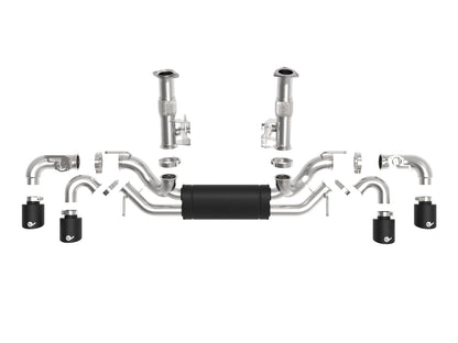 aFe MACH Force-Xp 3in-2.5in SS Cat-Back Exhaust Chevy C8 (20) | (49-34124-B)
