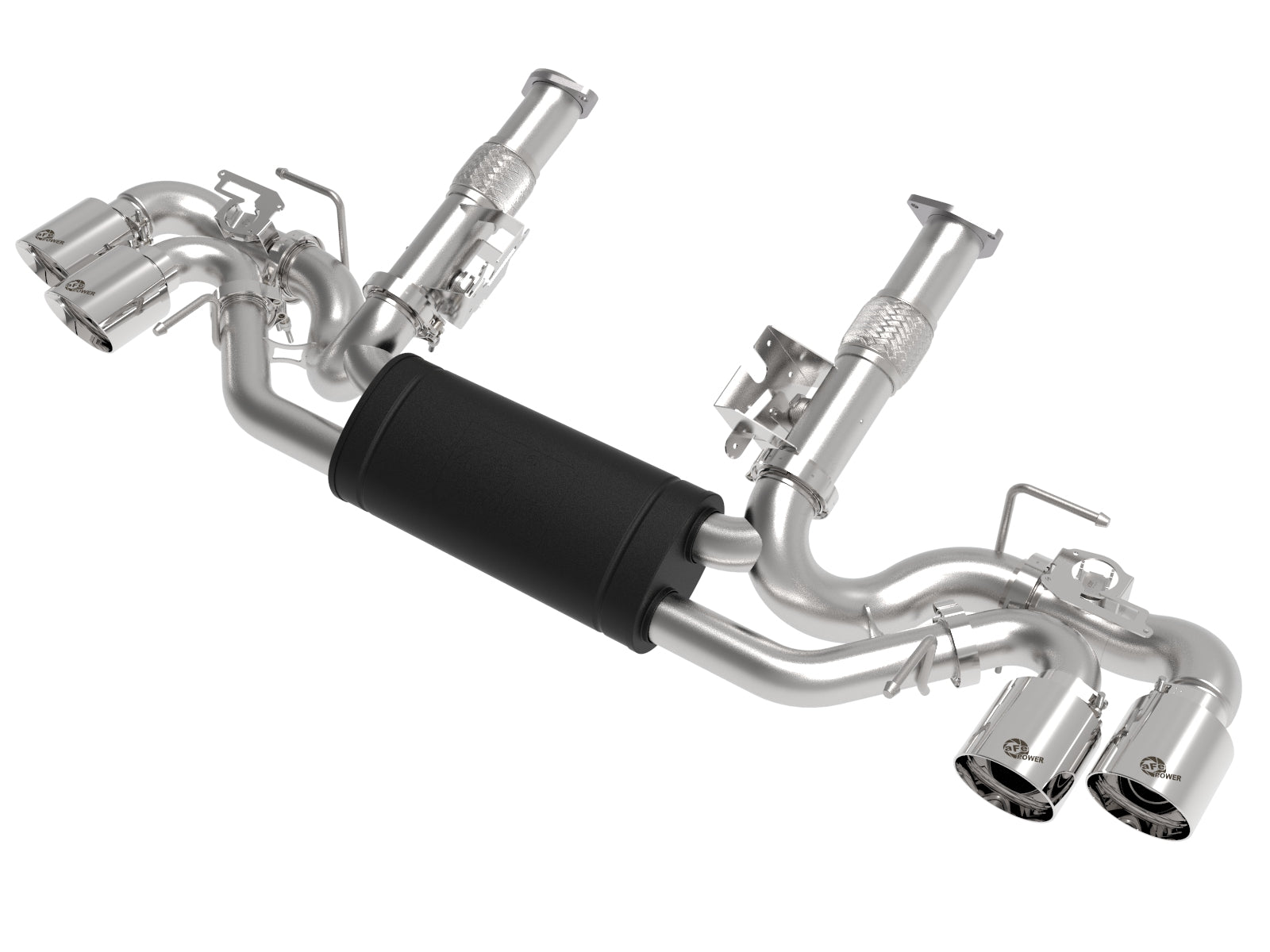 aFe MACH Force-Xp 3in to 2-1/2in SS Cat-Back Exhaust | C8 Corvette (20) (49-34124-P)