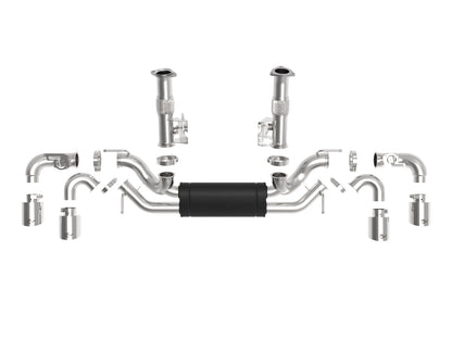 aFe MACH Force-Xp 3in to 2-1/2in SS Cat-Back Exhaust | C8 Corvette (20) (49-34124-P)