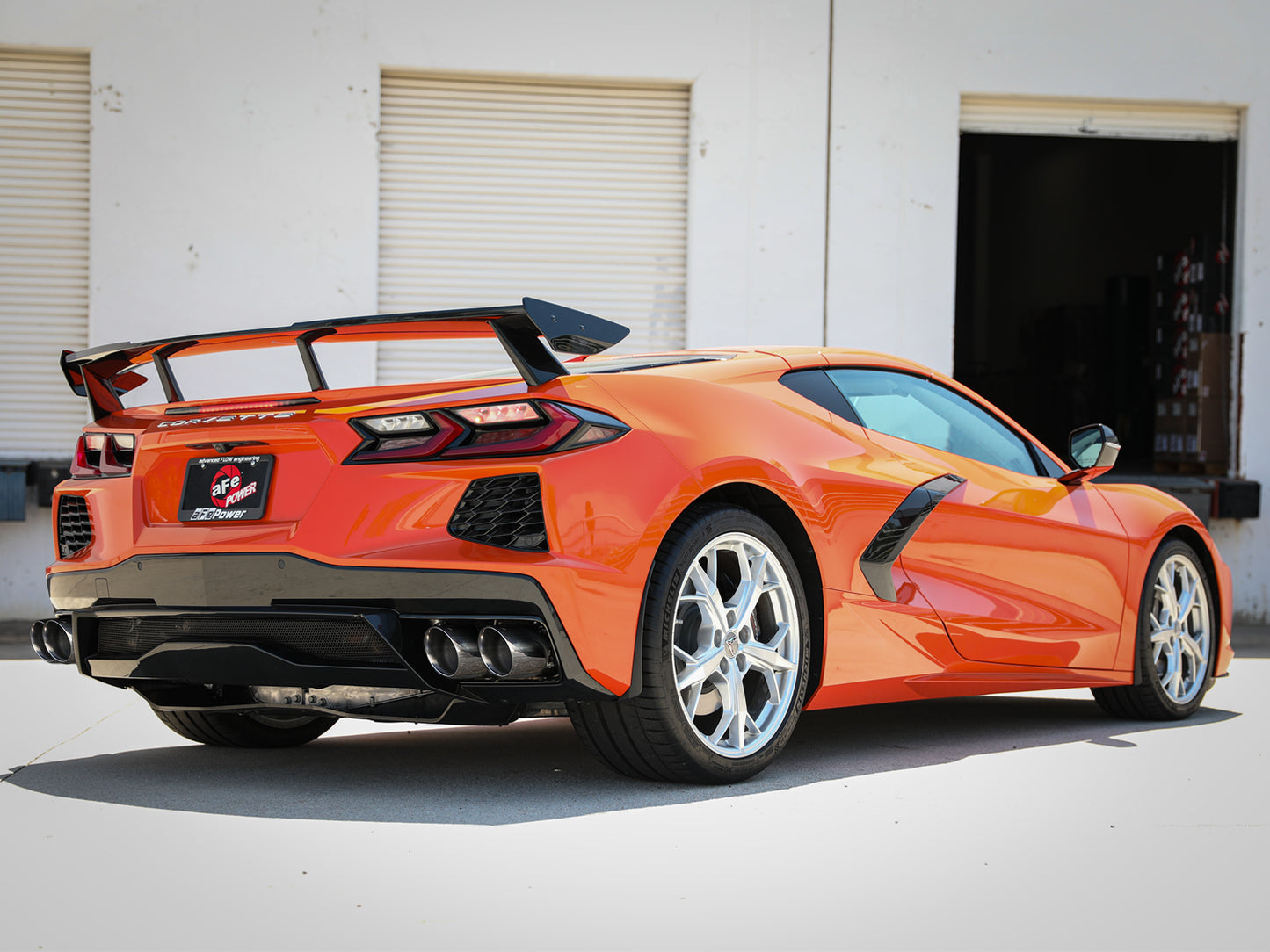 aFe MACH Force-Xp 3in to 2-1/2in SS Cat-Back Exhaust | C8 Corvette (20) (49-34124-P)