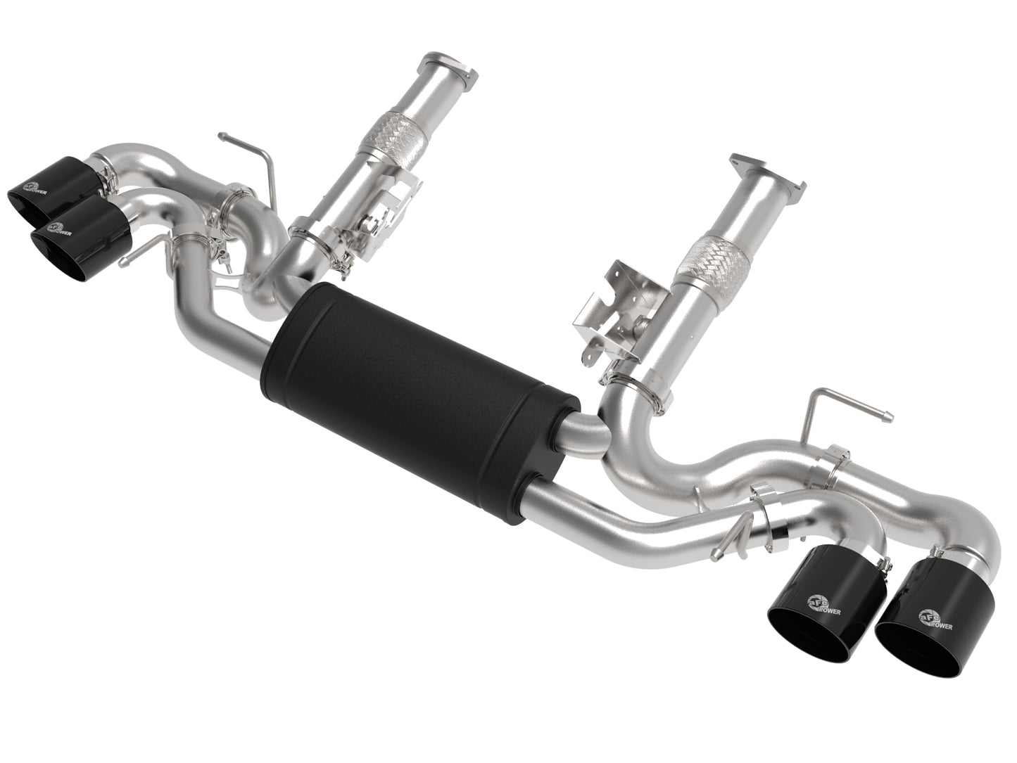 aFe MACH Force-Xp 2.5in SS Cat-Back Exhaust | C8 Corvette (20) (49-34127-B)
