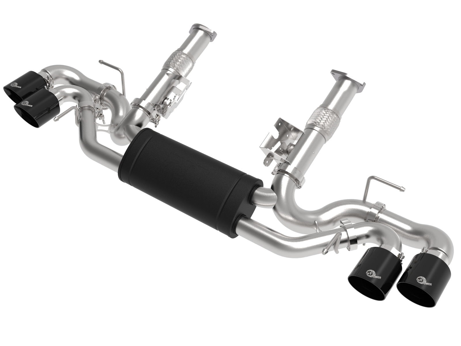 aFe MACH Force-Xp 2.5in SS Cat-Back Exhaust | C8 Corvette (20) (49-34127-B)