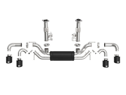 aFe MACH Force-Xp 2.5in SS Cat-Back Exhaust | C8 Corvette (20) (49-34127-B)