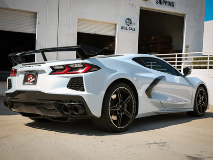 aFe MACH Force-Xp 2.5in SS Cat-Back Exhaust | C8 Corvette (20) (49-34127-B)