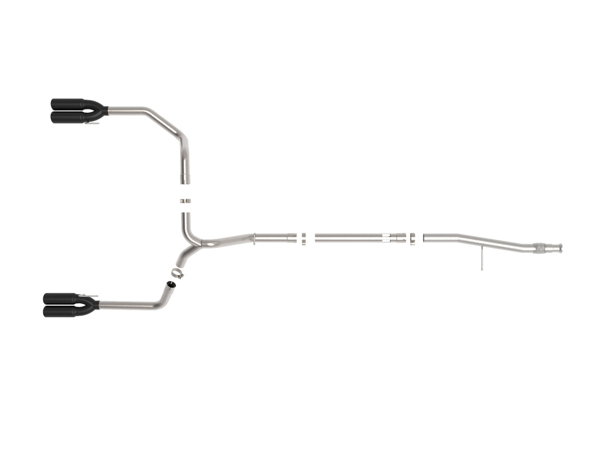 aFe Vulcan 3in SS DPF-Back Exhaust | GM Trucks 19-26 (49-34130-B)