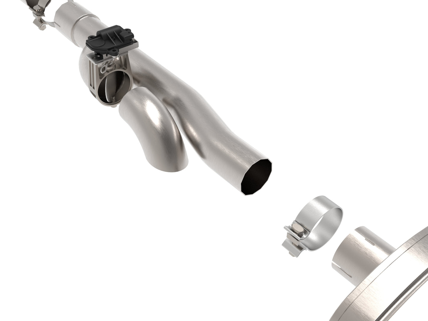 aFe Gemini XV 3in SS Cat-Back Exhaust w/ Cut-Out Black Tips | Silverado 1500 (09-18) (49-34131-B)