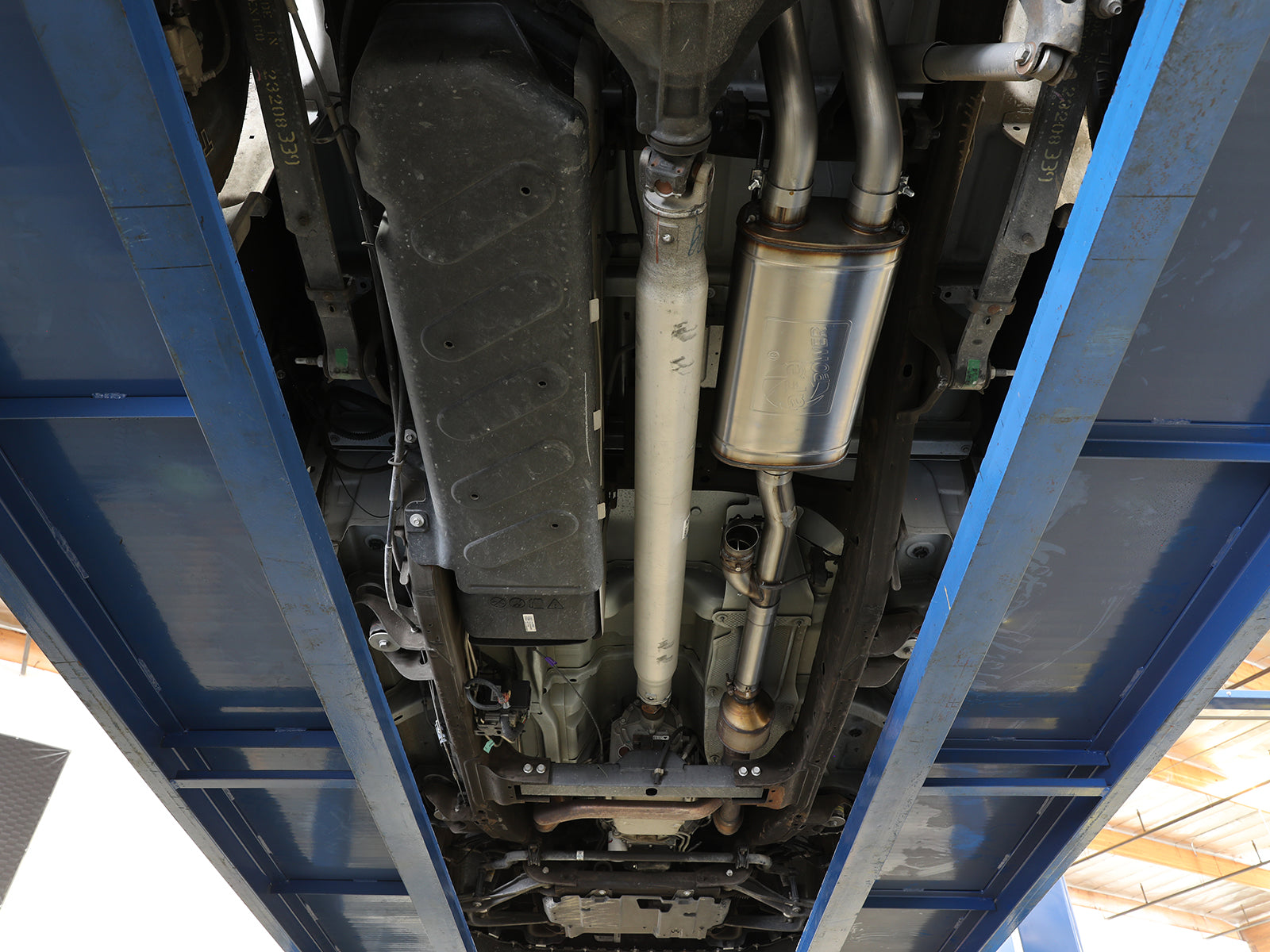 aFe Gemini XV 3in SS Cat-Back Exhaust w/ Cut-Out Black Tips | Silverado 1500 (09-18) (49-34131-B)