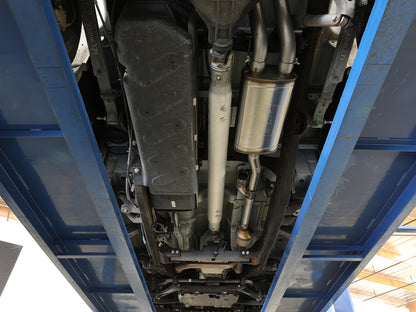 aFe Gemini XV 3in SS Cat-Back Exhaust w/ Cut-Out Black Tips | Silverado 1500 (09-18) (49-34131-B)