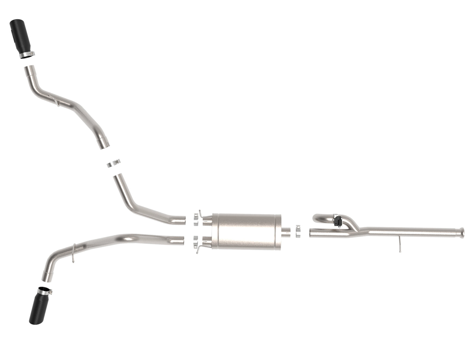 aFe Gemini XV 3in SS Cat-Back Exhaust | Chevy Silverado 1500 LD (14-18) (49-34132-B)