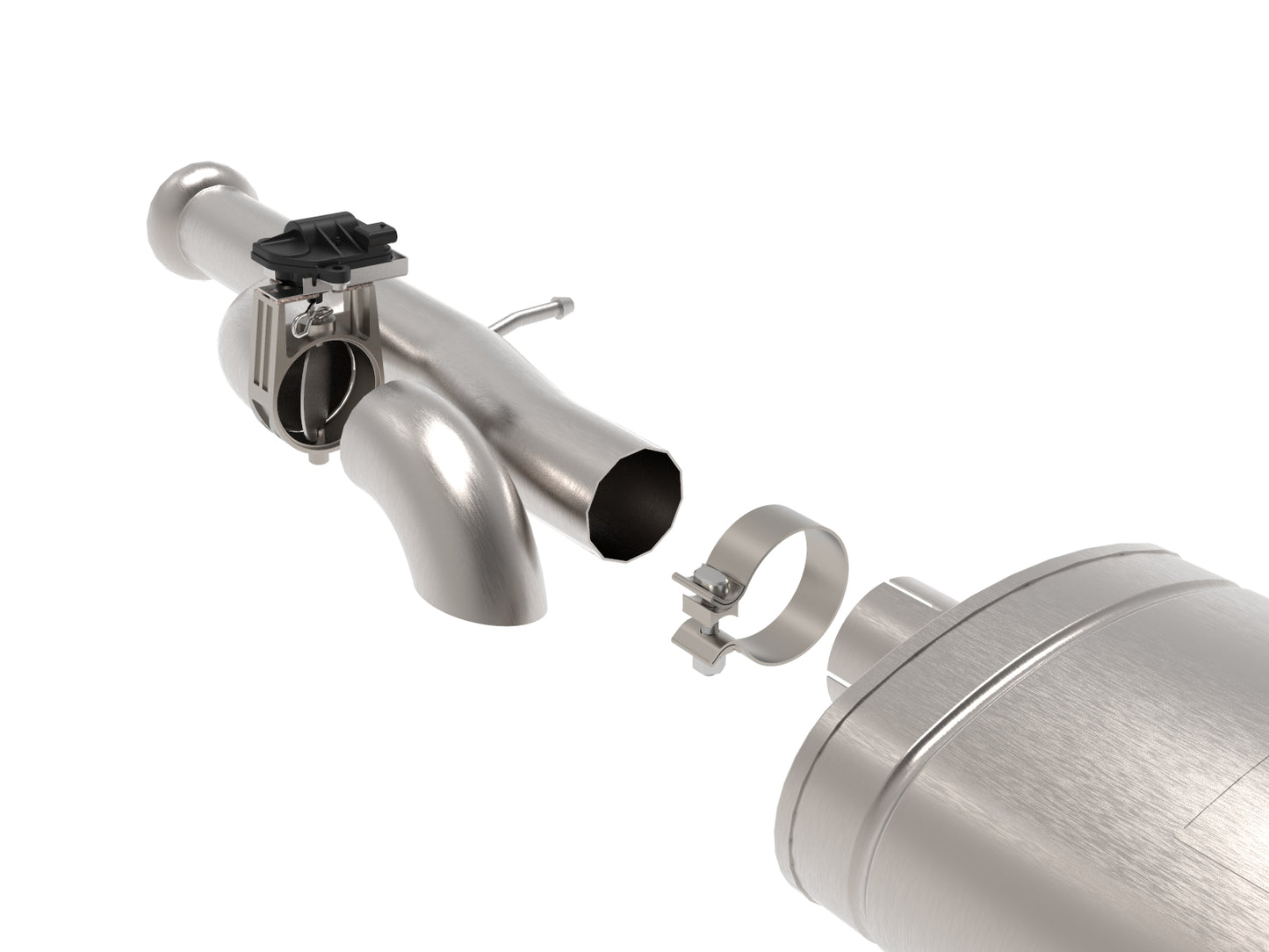 aFe Gemini XV 3in SS Cat-Back Exhaust w/ Cut-Out Black Tips | Silverado 1500 (09-18) (49-34133-B)