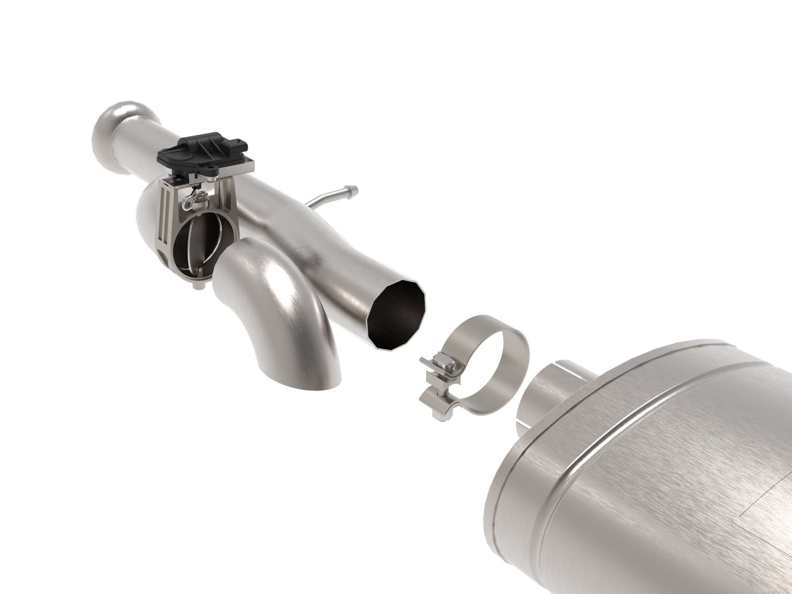 aFe Gemini XV 3in SS Cat-Back Exhaust w/ Cut-Out Black Tips | Silverado 1500 (09-18) (49-34133-B)