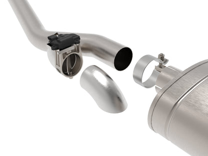 aFe Gemini XV 3in SS D&S Cat-Back Exhaust w/ Cut-Out | Chevy Silverado 1500 (19-22) (49-34138)