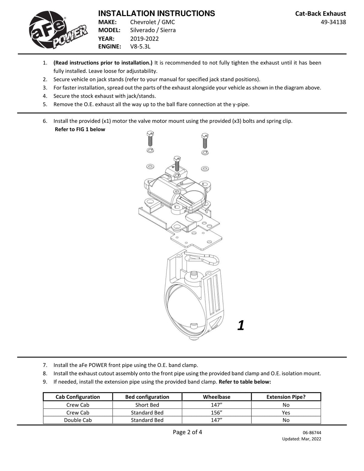 aFe Gemini XV 3in SS D&S Cat-Back Exhaust w/ Cut-Out | Chevy Silverado 1500 (19-22) (49-34138)