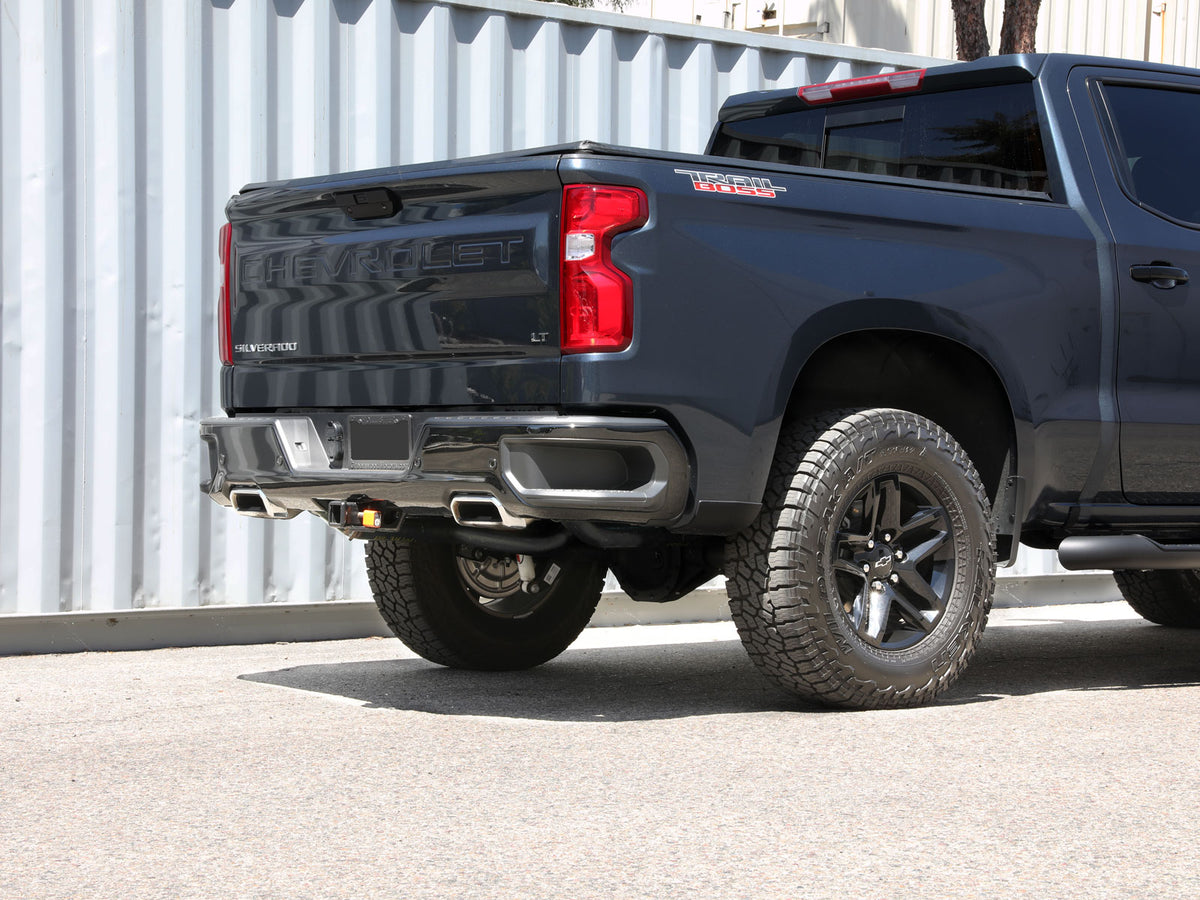 aFe Gemini XV 3in SS D&S Cat-Back Exhaust w/ Cut-Out | Chevy Silverado 1500 (19-22) (49-34138)