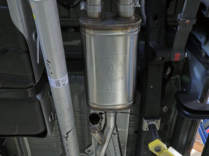 aFe Gemini XV 3in SS D&S Cat-Back Exhaust w/ Cut-Out | Chevy Silverado 1500 (19-22) (49-34138)