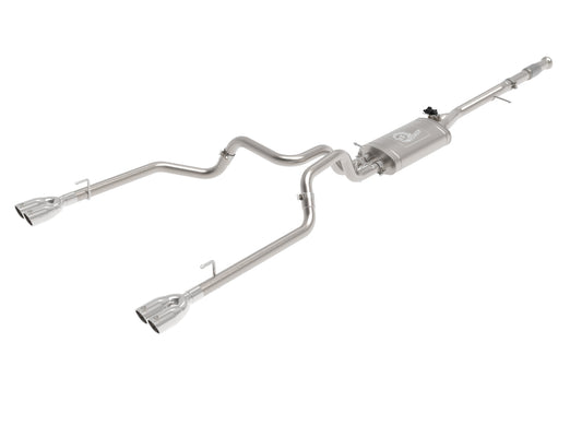 aFe Gemini XV 3in 304 SS Cat-Back Exhaust | Chevy Silverado 1500 (19-22) (49-34139-P)