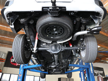 aFe Rebel XD 3IN 304SS DPF-Back Exhaust w/Dual Black Tip | GM Trucks L6-3.0L (td) (49-34145-B)