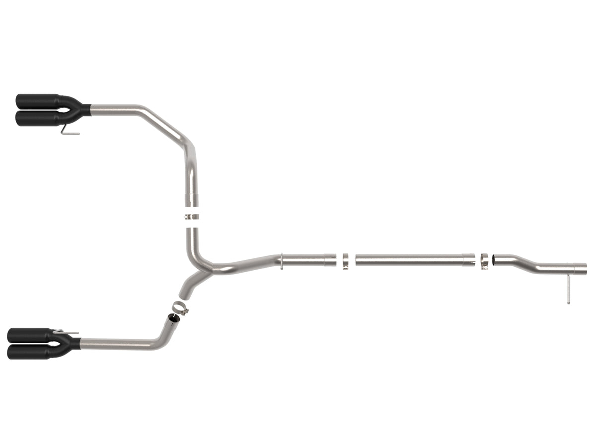 aFe Vulcan 3in SS DPF-Back Exhaust | Chevy Silverado/GMC Sierra (19-26) (49-34146-B)