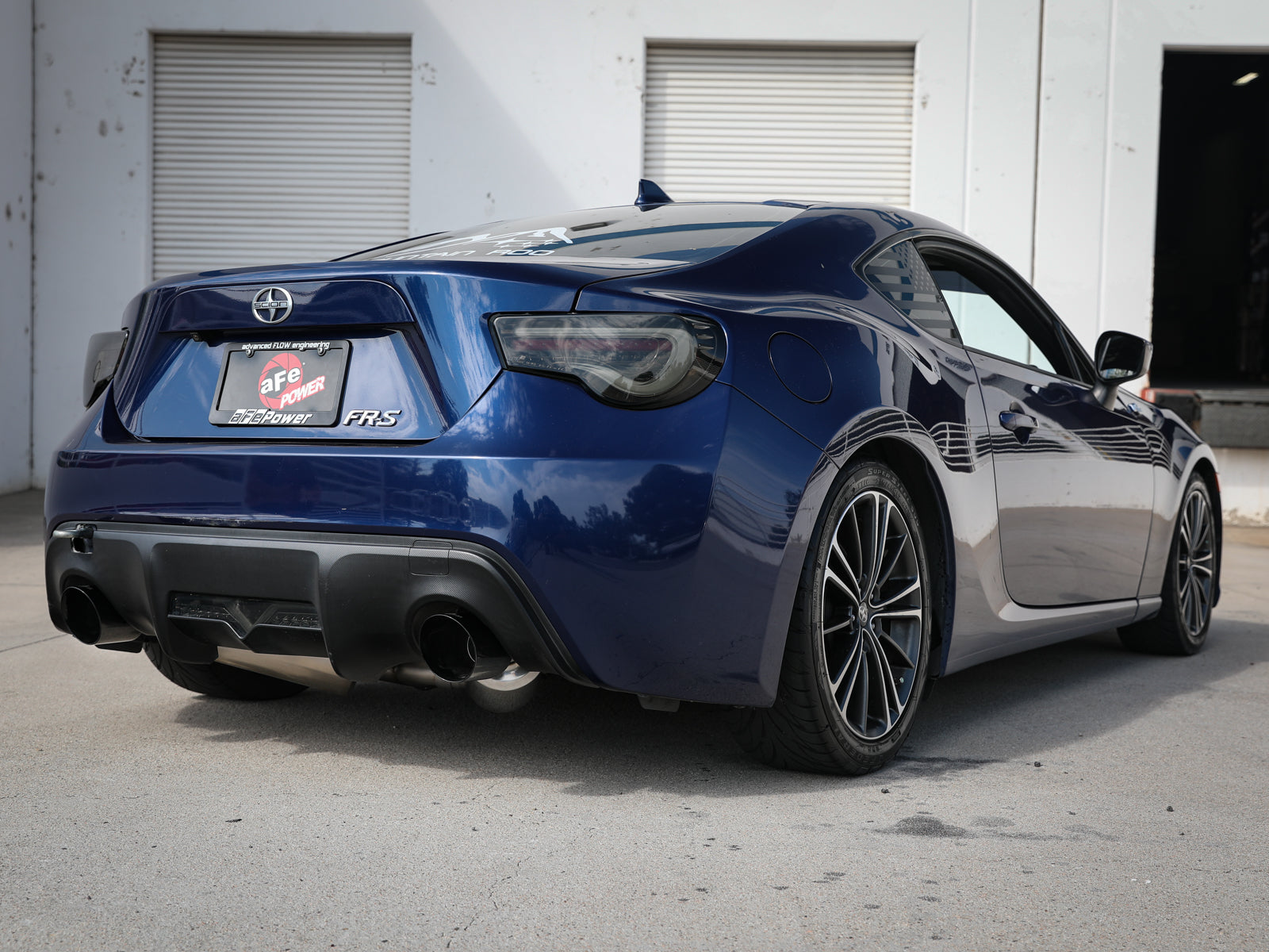 aFe Takeda 2.5in SS Cat-Back Exhaust w/ Black Tip | Scion FR-S/BRZ (13-15) (49-36023-B)