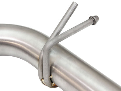 aFe 2-1/4 to 2-1/2in Stainless Steel Axle-Back Exhaust w/ Black Tip | Scion tC (11-16) (49-36025-B)