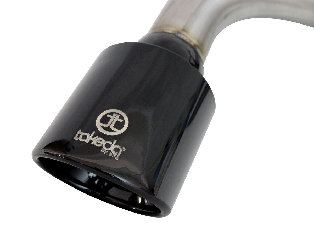 aFe 2-1/4 to 2-1/2in Stainless Steel Axle-Back Exhaust w/ Black Tip | Scion tC (11-16) (49-36025-B)