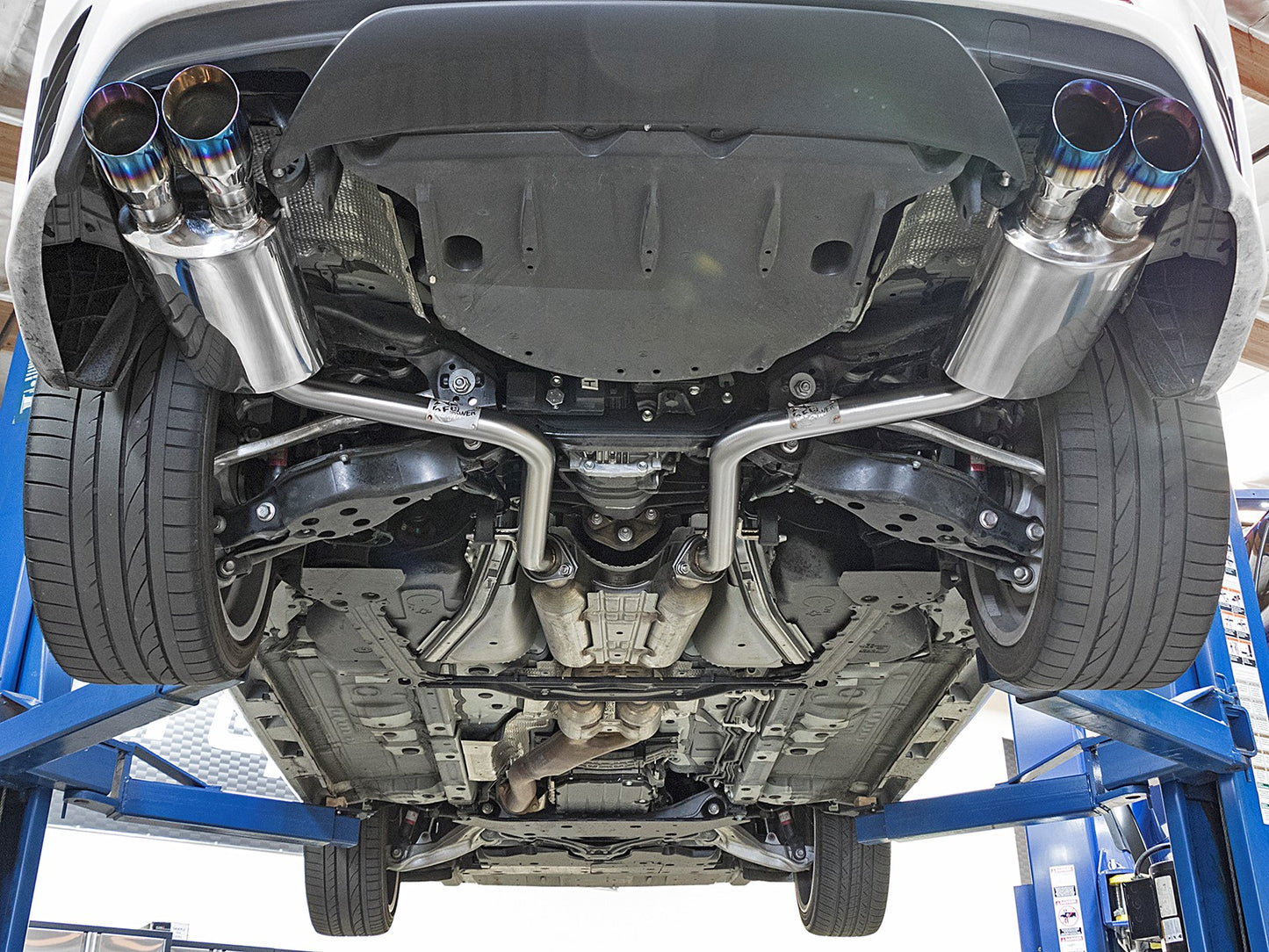 aFe Takeda 2in SS Axle-Back | Lexus RC 200T/300/350 (16-17) (49-36037-L)