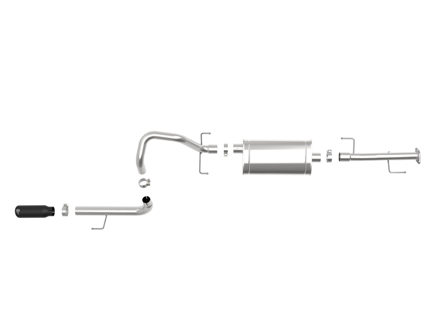 aFe 2-1/2in SS Cat-Back Exhaust | Toyota 4Runner V6 (10-19) (49-36040-1B)