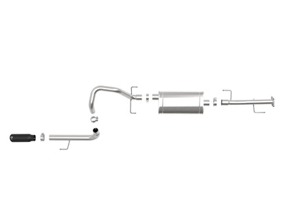aFe 2-1/2in SS Cat-Back Exhaust | Toyota 4Runner V6 (10-19) (49-36040-1B)