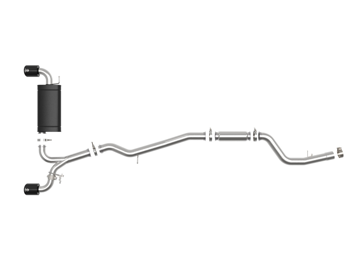 aFe Takeda 3in to 2.5in SS Cat-Back Exhaust | Toyota Supra (20-26) (49-36043-C)