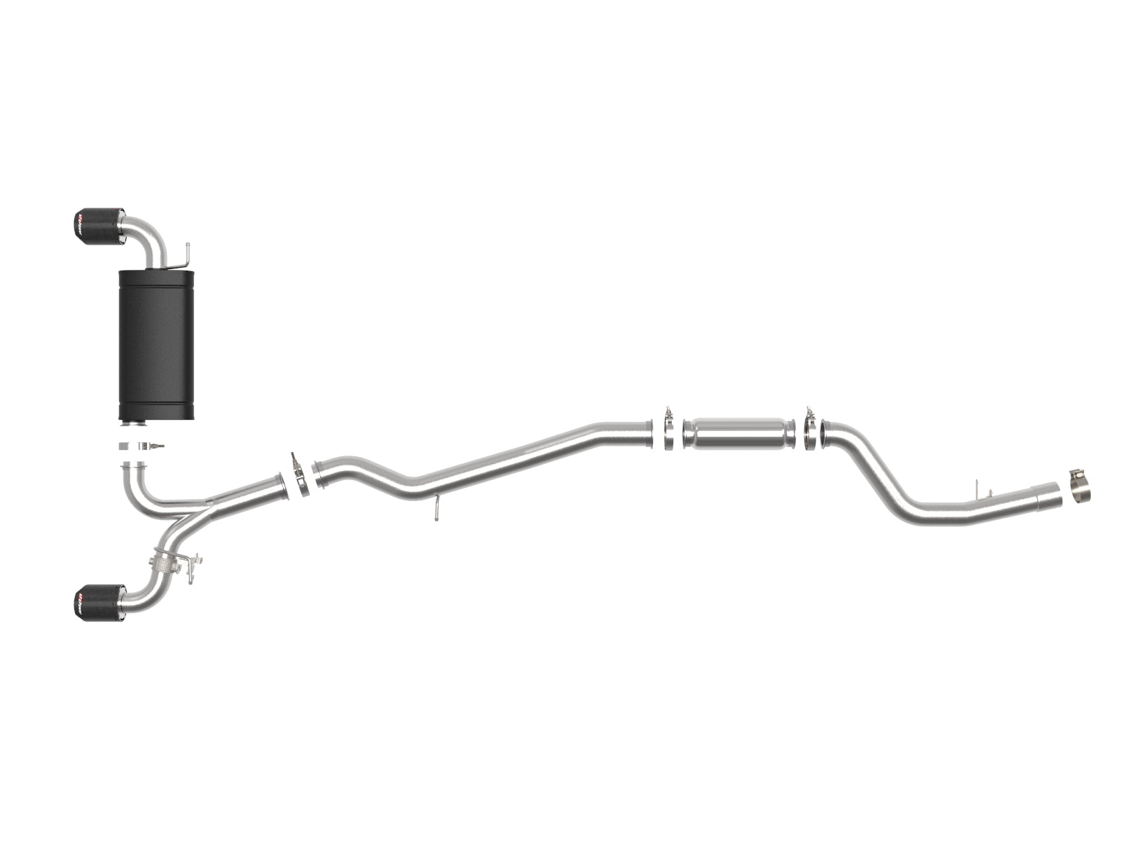 aFe Takeda 3in to 2.5in SS Cat-Back Exhaust | Toyota Supra (20-26) (49-36043-C)