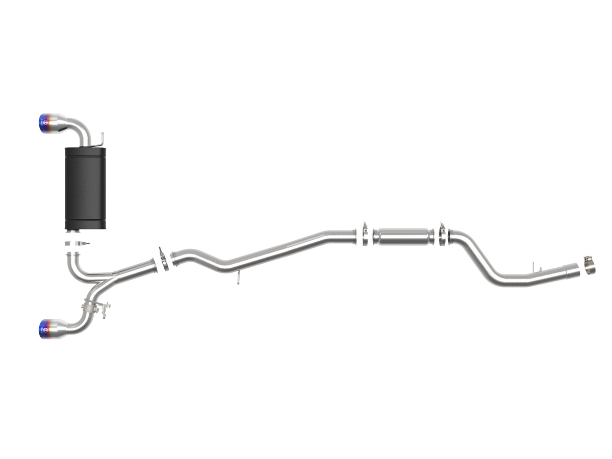 aFe Takeda 3in to 2.5in SS Cat-Back Exhaust | Toyota Supra (20-26) (49-36043-C)