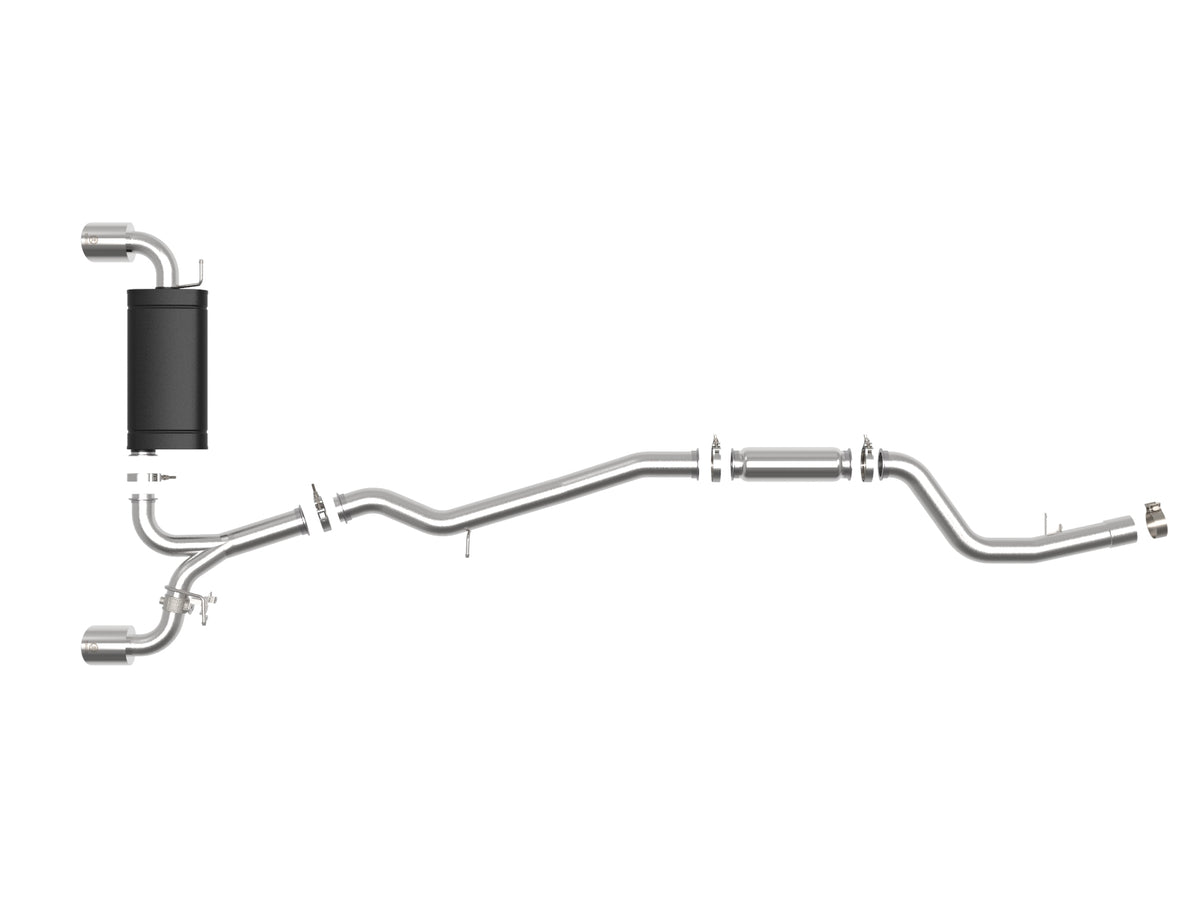 aFe Takeda 3in to 2.5in SS Cat-Back Exhaust | Toyota Supra (20-26) (49-36043-C)