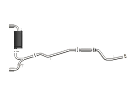 aFe Takeda 3in to 2.5in SS Cat-Back Exhaust | Toyota Supra (20-26) (49-36043-C)