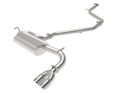 aFe Takeda 2.5in 304 SS Cat-Back Exhaust w/ Polished Tip | Toyota C-HR (18-21) (49-36044-P)