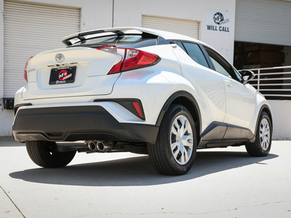 aFe Takeda 2.5in 304 SS Cat-Back Exhaust w/ Polished Tip | Toyota C-HR (18-21) (49-36044-P)