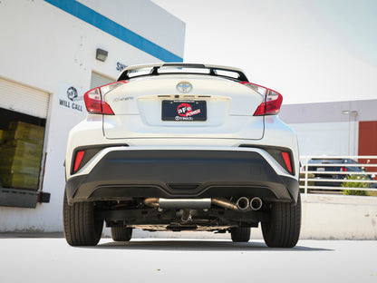 aFe Takeda 2.5in 304 SS Cat-Back Exhaust w/ Polished Tip | Toyota C-HR (18-21) (49-36044-P)