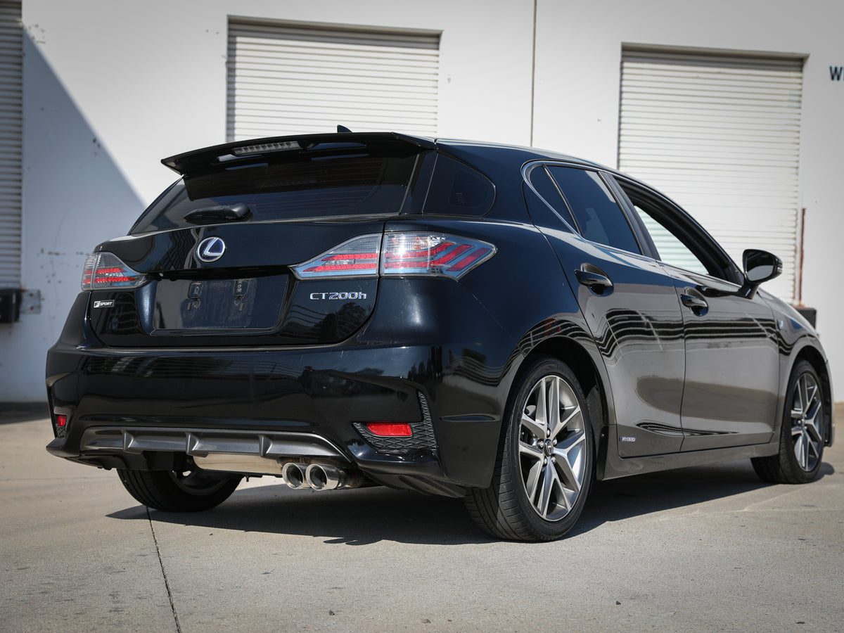 aFe Takeda 2-1/2in SS Cat-Back Exhaust w/ Polished Tip | Lexus CT200h (11-17) (49-36047-P)