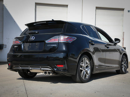 aFe Takeda 2-1/2in SS Cat-Back Exhaust w/ Polished Tip | Lexus CT200h (11-17) (49-36047-P)