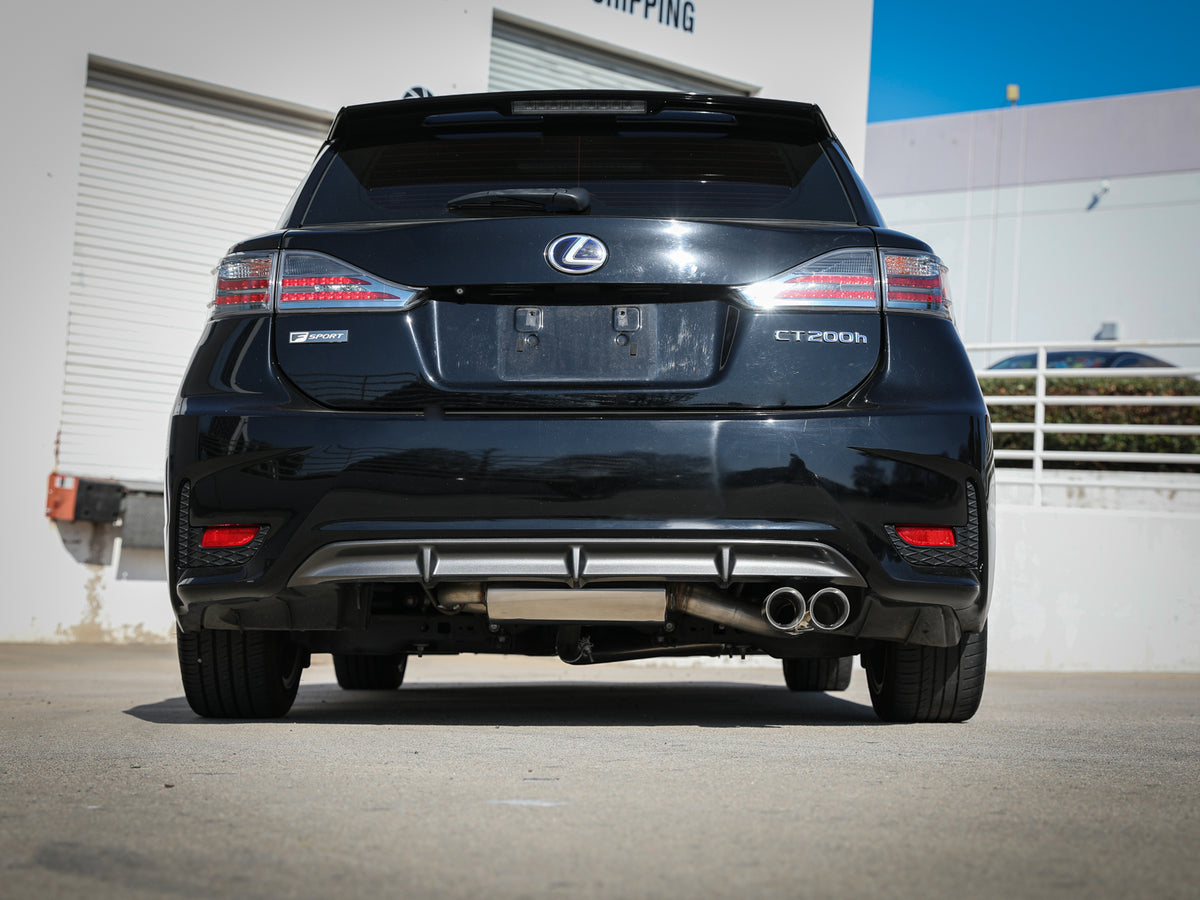 aFe Takeda 2-1/2in SS Cat-Back Exhaust w/ Polished Tip | Lexus CT200h (11-17) (49-36047-P)