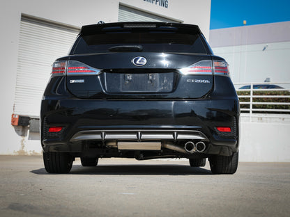 aFe Takeda 2-1/2in SS Cat-Back Exhaust w/ Polished Tip | Lexus CT200h (11-17) (49-36047-P)