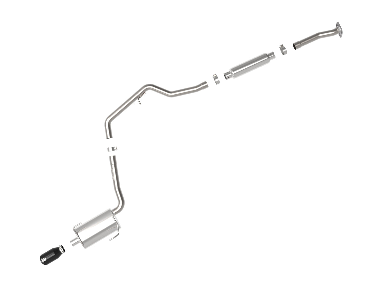 aFe Takeda 2-1/4in SS Cat-Back w/ Polished Tip | Subaru Impreza 2.0L (12-16) (49-36052-P)