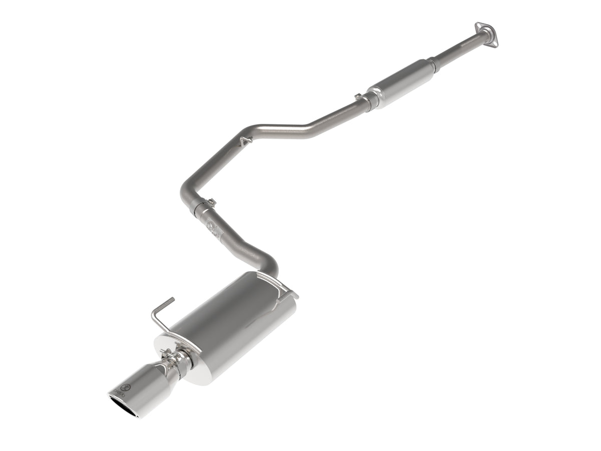 aFe Takeda 2-1/4in SS Cat-Back w/ Polished Tip | Subaru Impreza 2.0L (12-16) (49-36052-P)