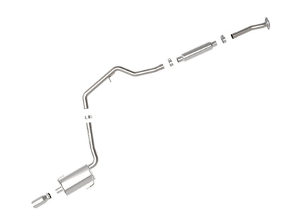 aFe Takeda 2-1/4in SS Cat-Back w/ Polished Tip | Subaru Impreza 2.0L (12-16) (49-36052-P)