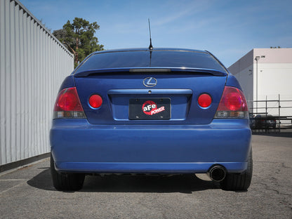 aFe Lexus IS300 01-05 L6-3.0L Takeda Cat-Back Exhaust System | Lexus IS300 (01-05) (49-36058-C)