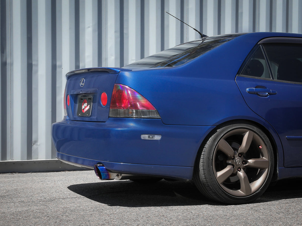 aFe Lexus IS300 01-05 L6-3.0L Takeda Cat-Back Exhaust System | Lexus IS300 (01-05) (49-36058-L)