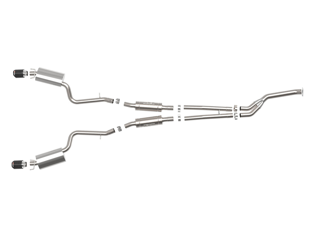 aFe Takeda 16-17 Lexus IS200t 2.5in-3in 304 SS CB Exhaust | Lexus IS200t (16-17) (49-36059-C)
