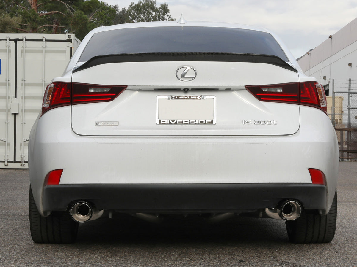 aFe Takeda 16-17 Lexus IS200t 2.5in-3in 304 SS CB Exhaust | Lexus IS200t (16-17) (49-36059-C)